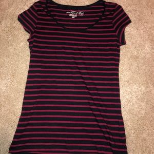 H&M striped short sleeve t-shirt